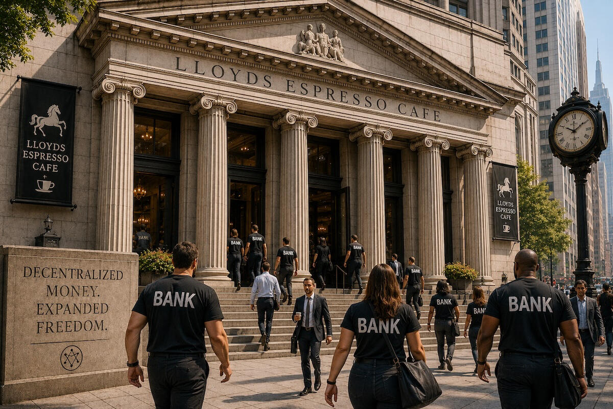 Bank Becomes Espresso Shop